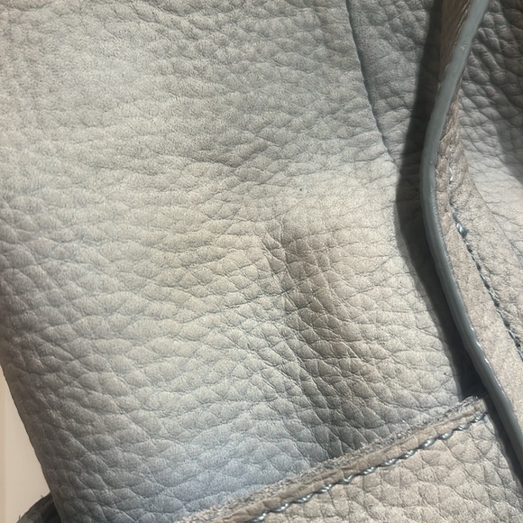 Hammitt Addie Large Tote Bag in Light Baby Blue Nubuck - GUC *see notes* - Picture 7 of 12